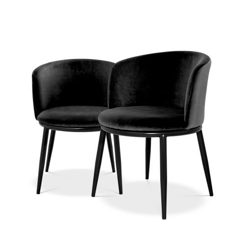 Silla de comedor Eichholtz Filmore, juego de 2