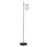 Antique brass finish | alabaster | black marble base