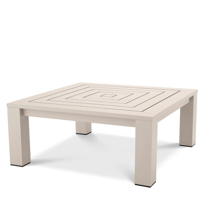 Mesita de terraza Eichholtz Vistamar, acabado negro