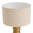 Vintage brass finish