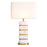 Antique brass finish | alabaster