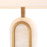Antique brass finish | alabaster