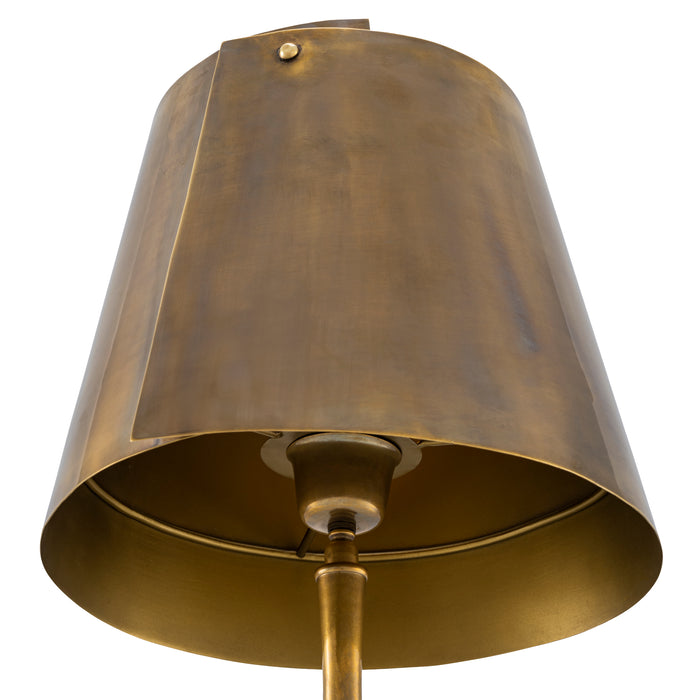 Vintage brass finish