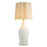 White drip-effect | vintage brass finish