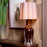 Brown drip-effect | vintage brass finish