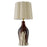 Brown drip-effect | vintage brass finish