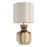 Brown drip-effect | vintage brass finish