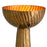 Vintage brass finish | black granite base