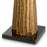 Vintage brass finish | black granite base