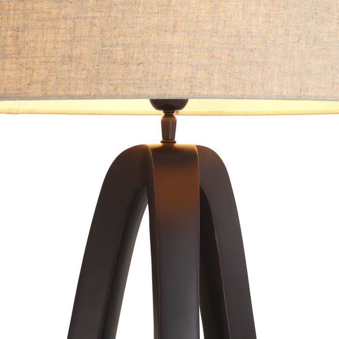 Bronze highlight finish | black granite base