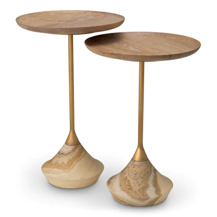 Mesa auxiliar Eichholtz Puglia, juego de 2