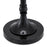 Piano black finish | black granite base