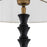 Piano black finish | black granite base