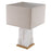 Alabaster | antique brass finish