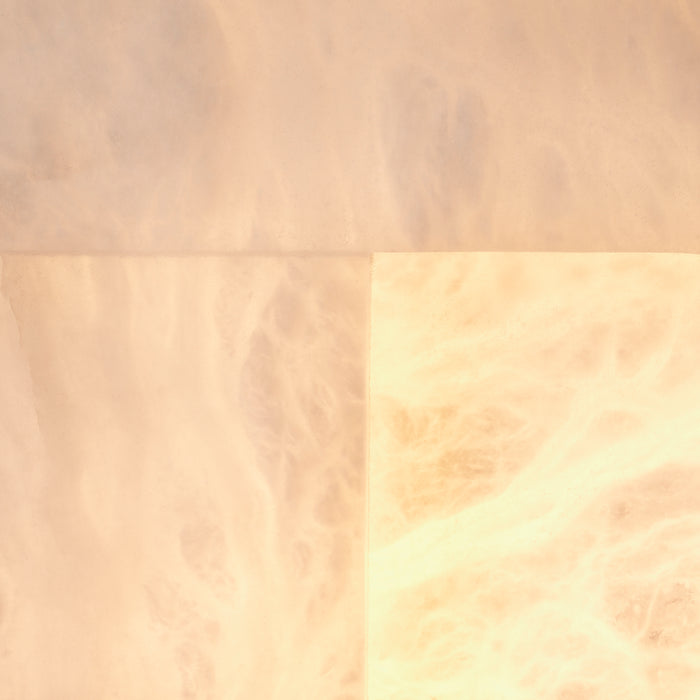 Alabaster | antique brass finish