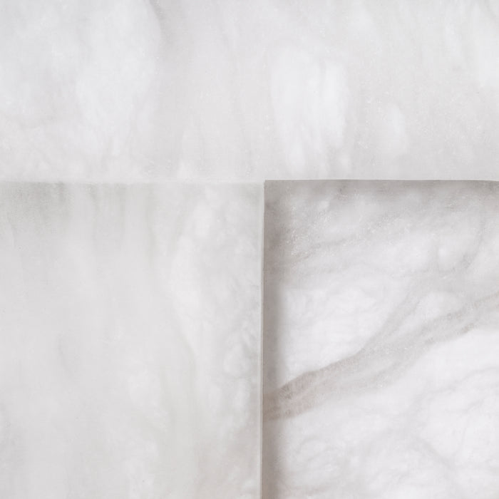 Alabaster | antique brass finish