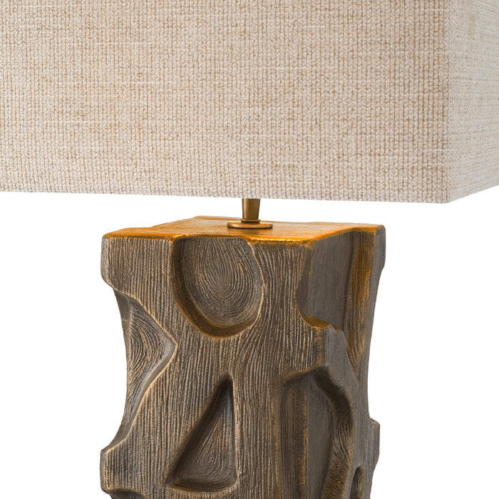Vintage brass finish