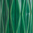 Crackled green ceramic | antique brass finish