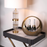 Antique brass finish | clear glass