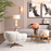 Antique brass finish | frosted glass