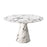 Mesa de comedor Eichholtz Turner, mármol artificial blanco