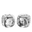 Eichholtz Dice Tradizione accesorio de oficina, cristal, conjunto de 2