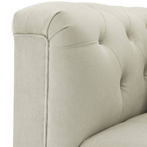 Eichholtz Cesare sillón, gris silicona