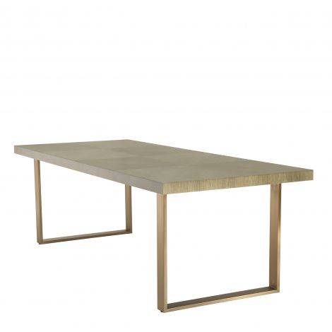 Mesa de comedor Eichholtz Remington, 230 x 100 cm, chapa de roble lavado