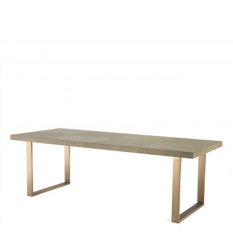 Mesa de comedor Eichholtz Remington, 230 x 100 cm, chapa de roble lavado