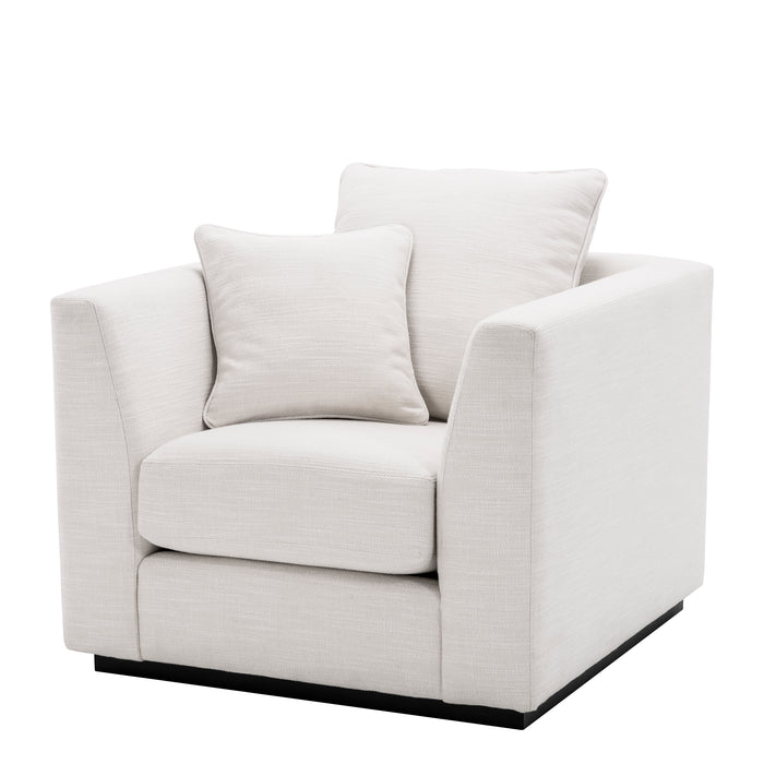 Sillón Taylor Eichholtz en blanco avalon