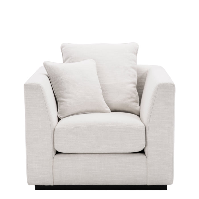 Sillón Taylor Eichholtz en blanco avalon