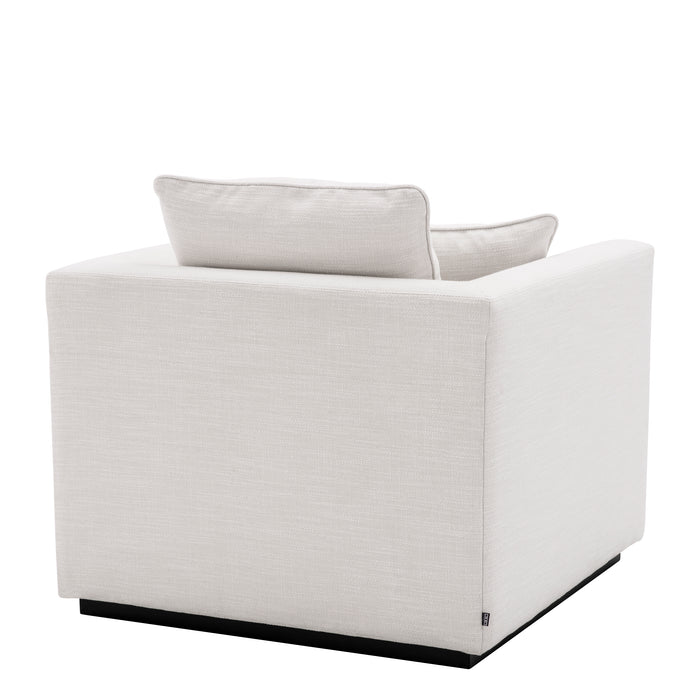 Sillón Taylor Eichholtz en blanco avalon