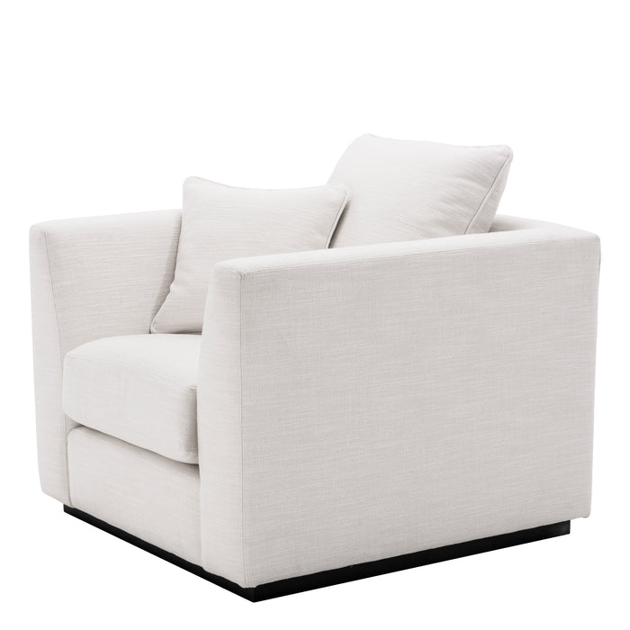 Sillón Taylor Eichholtz en blanco avalon