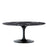 Mesa de comedor Eichholtz Solo, mármol artificial negro