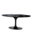 Mesa de comedor Eichholtz Solo, mármol artificial negro