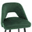 Taburete de bar Eichholtz Avorio, terciopelo verde roche