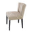Silla de comedor Eichholtz Windhaven, terciopelo crudo