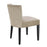 Silla de comedor Eichholtz Windhaven, terciopelo crudo