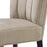 Silla de comedor Eichholtz Windhaven, terciopelo crudo