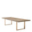 Mesa de comedor Eichholtz Remington, 300 x 115 cm, chapa de roble lavado