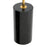 Antique brass finish | white glass | black marble base