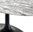 Mesa de comedor Eichholtz Solo, mármol artificial gris