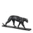 Figura de leopardo, pátina, bronce.