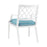 Silla de comedor Eichholtz Paladium con reposabrazos