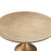 Mesa de comedor Eichholtz Melchior, redonda, chapa de roble lavado