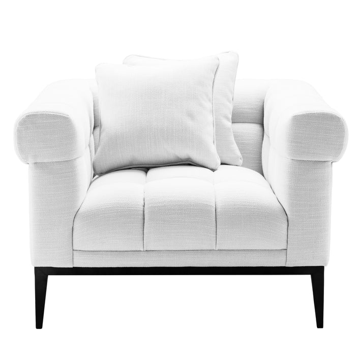 Sillón Eichholtz Aurelio, blanco avalon