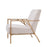 Sillón Eichholtz Antico, acabado oro, Panamá color natural