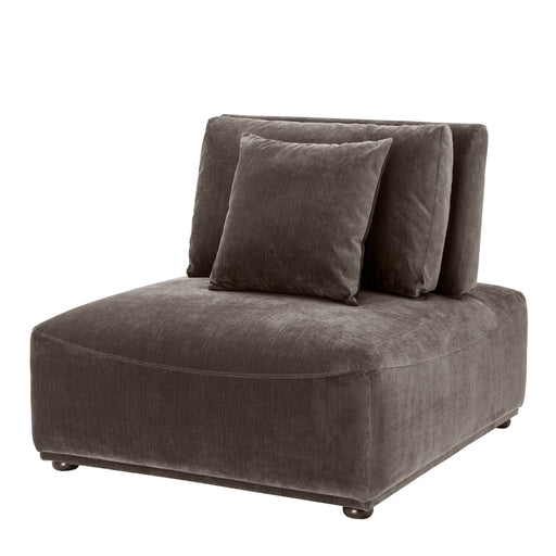 Sillón Eichholtz Mondial, gris granito