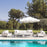 Sofá de jardín Eichholtz Cap-Antibes, acabado arena