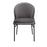 Silla de mesa Eichholtz Willis, terciopelo gris savona, set de 2